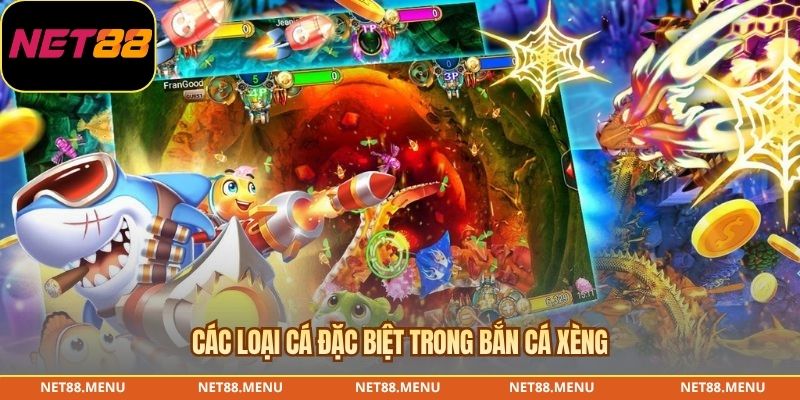 Các loại cá đặc biệt trong bắn cá xèng