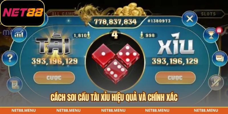 Cách soi cầu tài xỉu hiệu quả và chính xác