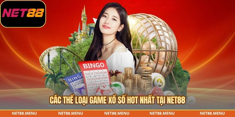 Các thể loại game xổ số hot nhất tại NET88
